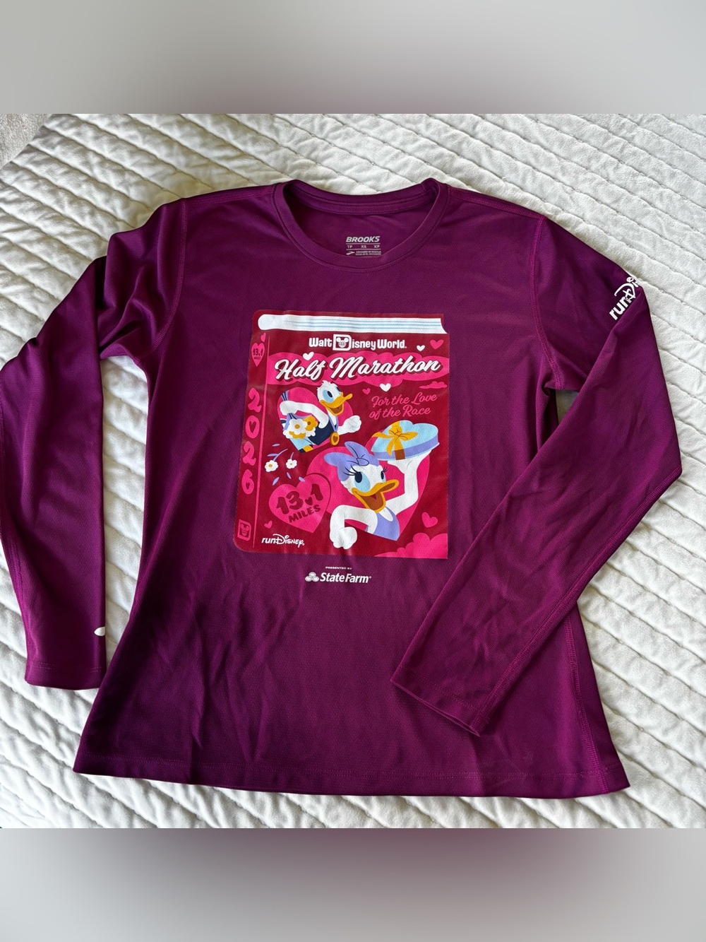 Brooks Women’s Run Disney Half Marathon official race shirt 2026. Size XS.